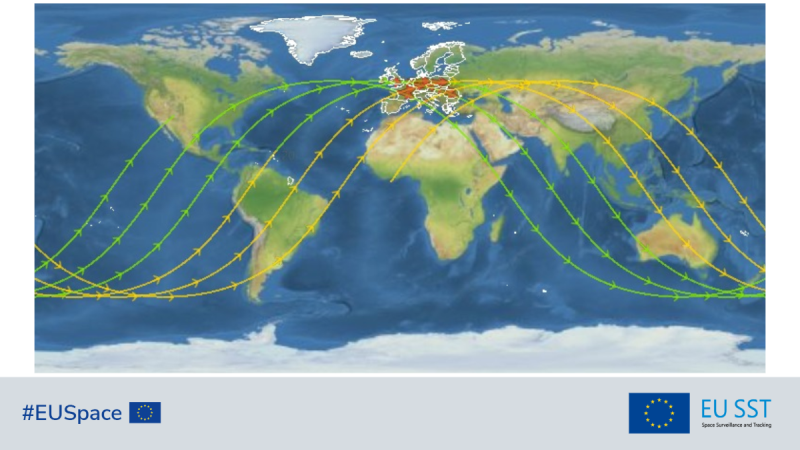 ▲歐盟太空監測與追蹤中心(EU SST)表示,目前預估太空艙的飛行軌道涵蓋北緯52度~南緯52度區域,包括台灣在內,多數地區都位於可能墜落範圍內。 圖:截自歐盟太空監測與追蹤中心(EU SST) ▲歐盟太空監測與追蹤中心(EU SST)表示,目前預估太空艙的飛行軌道涵蓋北緯52度~南緯52度區域,包括台灣在內,多數地區都位於可能墜落範圍內。 圖:截自歐盟太空監測與追蹤中心(EU SST)