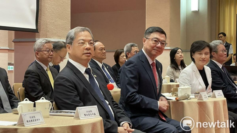 卓榮泰說，談判最終目的是維持國家最大利益、維持產業國際競爭力   圖：高逸帆／攝