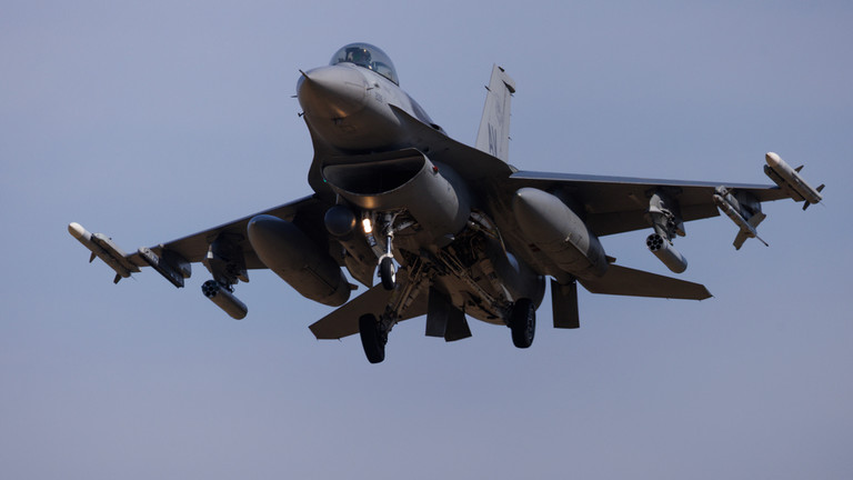 F-16 戰鬥機。 圖:翻攝自 X F-16 戰鬥機。 圖:翻攝自 X