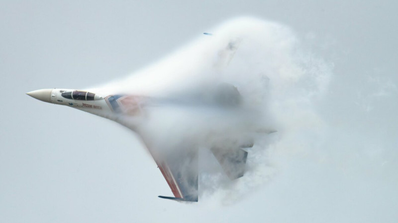 SU-35s 戰鬥機。 圖:翻攝自 X SU-35s 戰鬥機。 圖:翻攝自 X