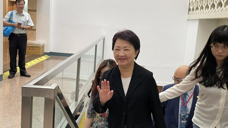 盧秀燕出席淡江大學戰略所主辦「第二十一屆紀念鈕先鍾老師國際學術研討會」 圖:高逸帆/攝