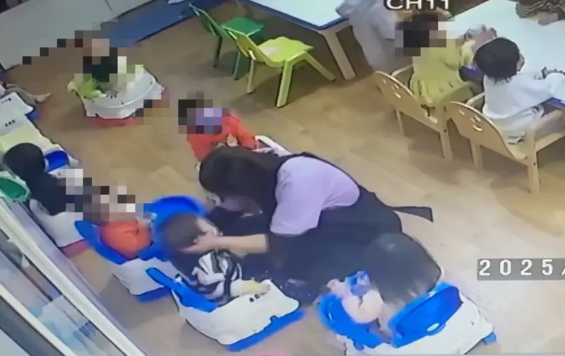 ▲爆發虐童案的豐原某私立托嬰中心，傳出7名保育員即將集體離職。（圖／台中市議員陳清龍提供，2025.05.16）   