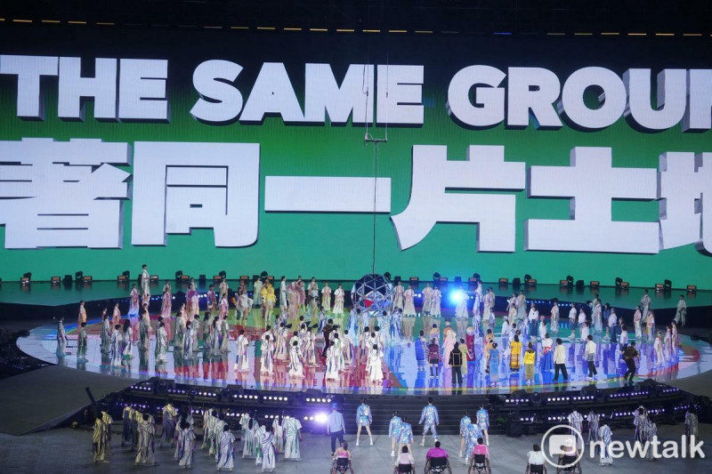 2025世壯運開幕典禮。 圖:張良一 / 攝