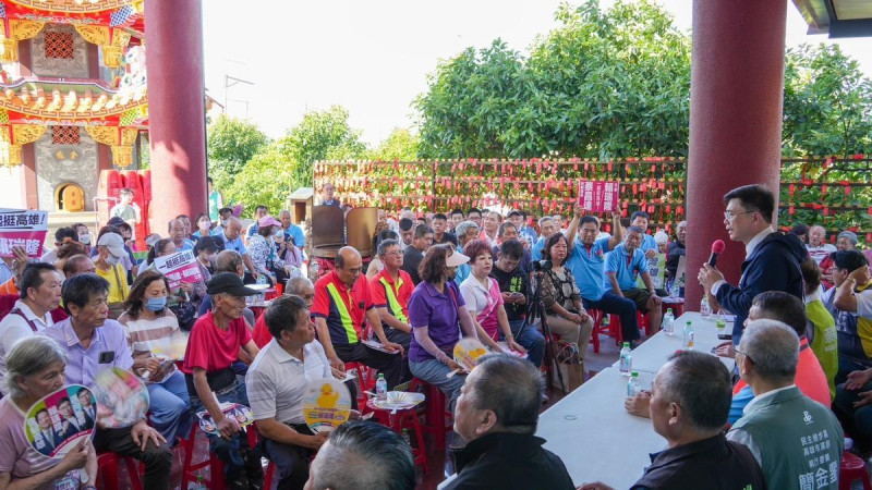 賴瑞隆大寮之友會宣講,超過兩百位鄉親出席。 圖:賴瑞隆辦公室/提供