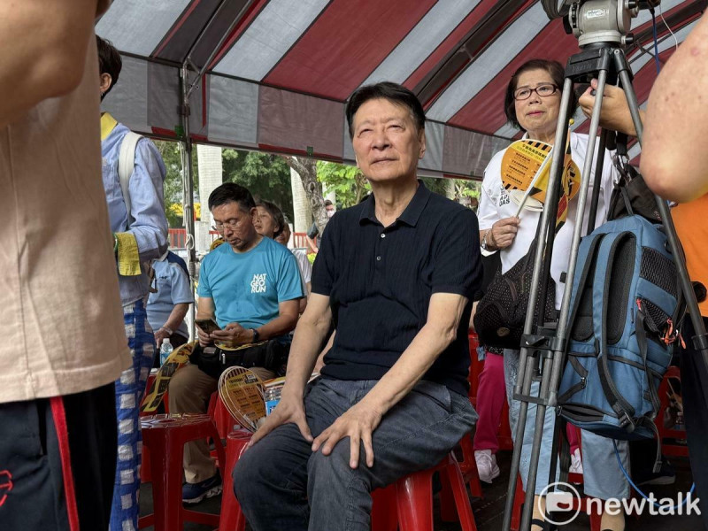中廣前董事長趙少康今(18)天出席士林北投場的政策說明會。 圖:周煊惠 / 攝