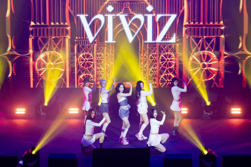 VIVIZ繼世界巡迴演唱會後再登TICC，出席《MIXPOP CONCERT》。   圖：網銀國際影視／提供