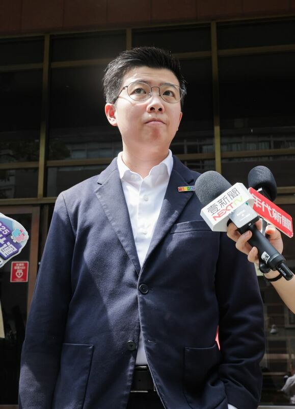台北地方法院審理京華城案，20日以證人身分傳喚社會民主黨台北市議員苗博雅（圖）出庭作證。中央社記者裴禛攝  114年5月20日   