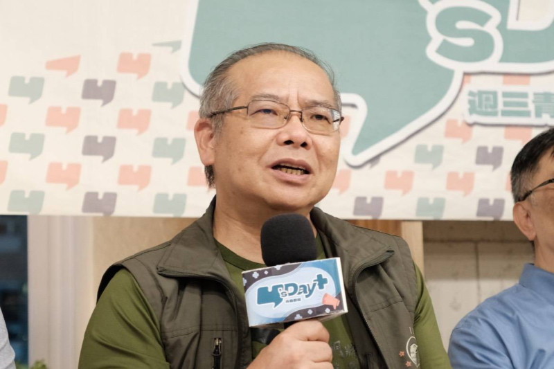 國防安全研究院研究員沈明室。 圖:Y’s Day「週三青年日」提供