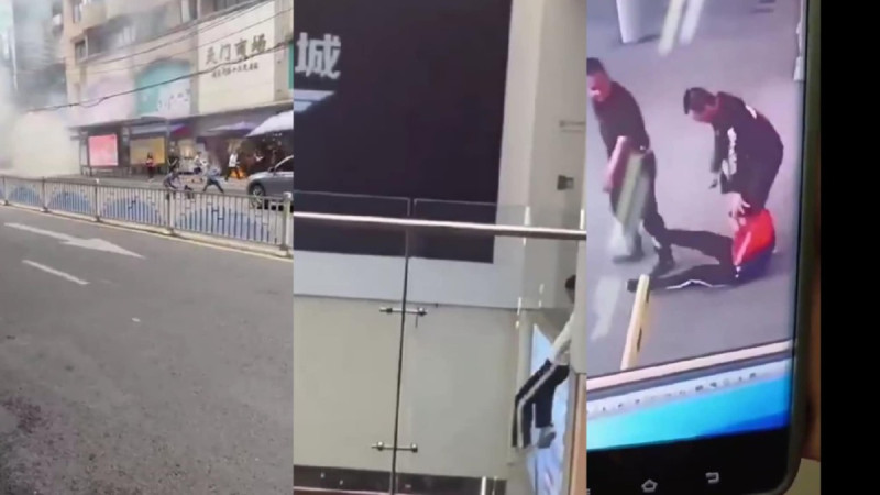 中國近日接連爆出多起社會安全事件，引發民眾關注。   圖:翻攝自新頭殼合成殼合成)