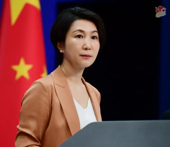 中國外交部發言人毛寧。 圖 : 翻攝自北京日報
