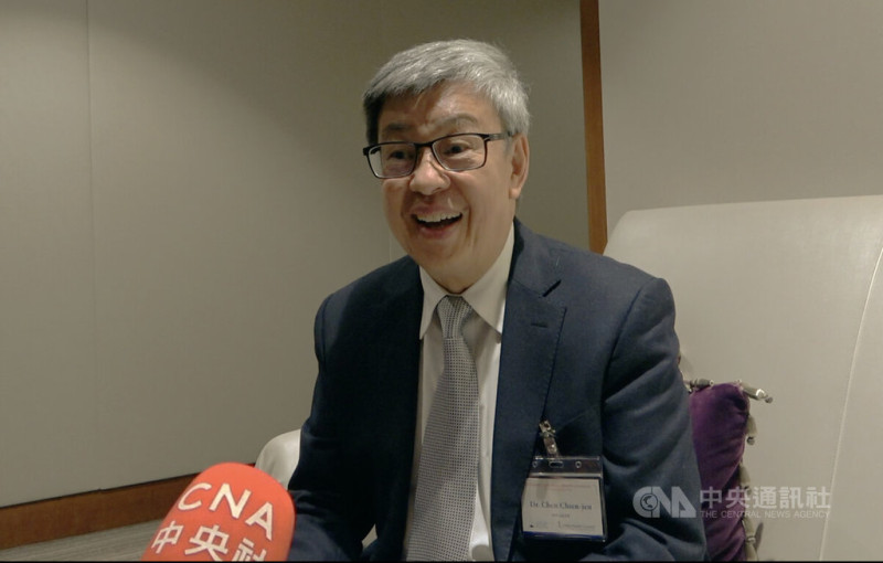 被世衛大會排除的台灣不論場內外都獲得國際熱情聲援，前副總統陳建仁接受中央社獨家專訪時有感而發，呼籲朝野團結，勿白白喪失近年世界與台灣合作契機。中央社記者田習如日內瓦攝 114年5月20日   圖：中央社提供