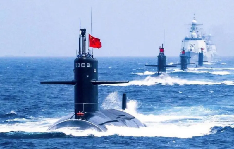 中國海軍。 圖:翻攝自 騰訊新聞 中國海軍。 圖:翻攝自 騰訊新聞