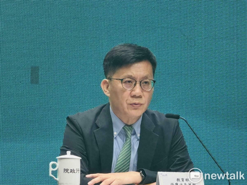 負責督導體育署的教育部政務次長張廖萬堅。（資料照片）   圖：謝莉慧/攝