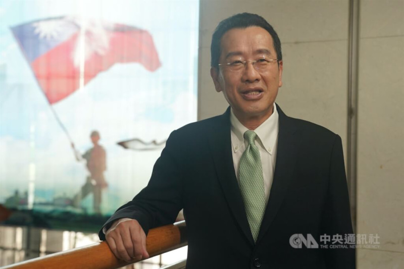 國防部長顧立雄接受中央社專訪強調,務實建軍應結合國家安全環境變化前瞻預判,發揮「主導先制」優勢,永遠走在敵人前面。中央社記者徐肇昌攝 114年5月23日 圖:中央社提供