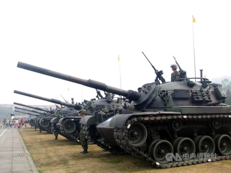 CM12戰車。（中央社檔案照片）   圖：中央社提供