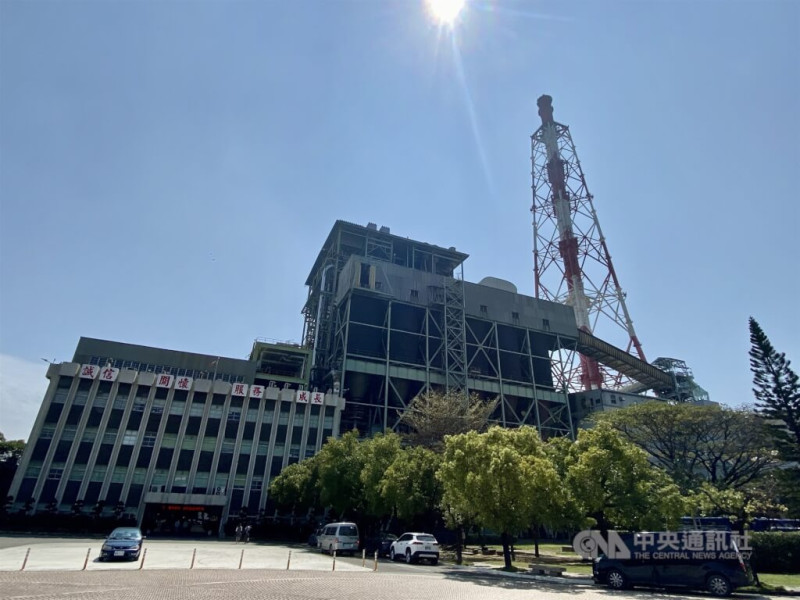 圖為興達發電廠內一景。   圖: 中央社（檔案照片）