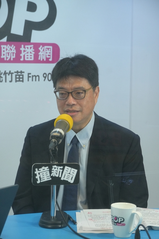 邱垂正說，以後這幾位中生申請來台將嚴審。   圖：POP撞新聞／提供