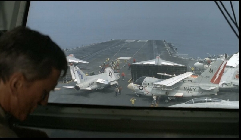 美國海軍「尼米茲號（USS Nimitz CVN-68）」航空母艦。   圖：翻攝「X」@RuffneckAviator