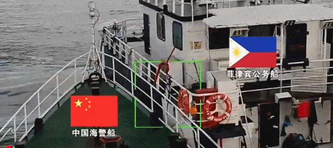 5 月 21 日，中國與菲律賓船艦在南沙群島鐵線礁附近發生碰撞事件，為雙方近月來頻繁對峙行動再添緊張。   圖:翻攝自軍武次位面