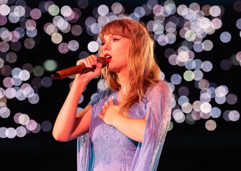 2025年全美音樂獎中獲得6項大獎提名的歌手泰勒絲（Taylor Swift）遺憾抱蛋，讓大批歌迷直呼可惜。   圖：翻攝自泰勒絲IG