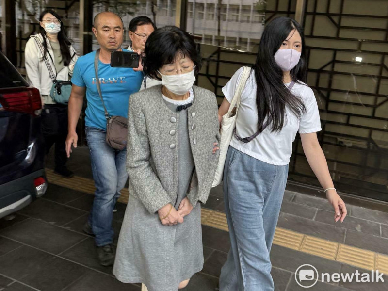 民眾黨前主席柯文哲妻子陳佩琪今天再度赴台北地院旁聽。   圖：周煊惠 / 攝