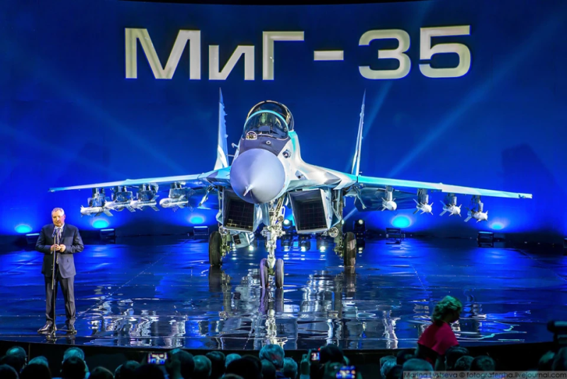 俄軍米格-35戰機 。   圖：翻攝自 騰訊新聞
