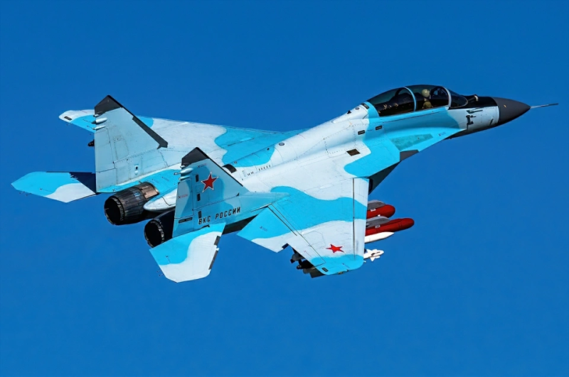 俄軍米格-35 戰機。 圖:翻攝自 騰訊新聞