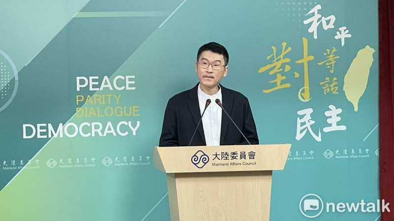 梁文傑說，陸委會不會清查一般民眾領有中國身分。   圖：高逸帆／攝