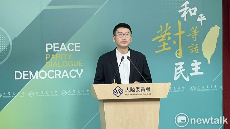 梁文傑說，目前沒收到縣市首長申請參加海峽論壇   圖：高逸帆／攝