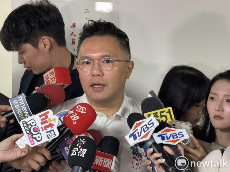 國民黨台北市議員張斯綱。   圖：周煊惠 / 攝