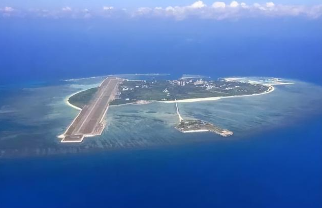南海西沙群島永興島。 圖:翻攝自百度