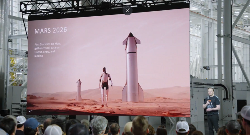 馬斯克透過SpaceX發布線上影片，詳細說明「星艦」的發展進度。   圖片擷取自@SpaceX