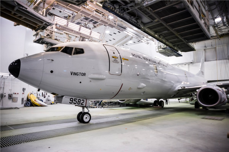 P-8A「海神」海上巡邏機。   圖：翻攝自 X