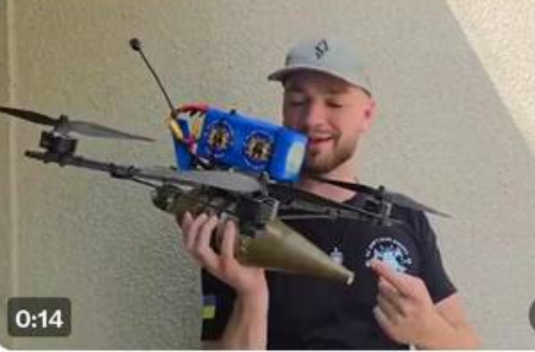 烏軍蜘蛛網行動中所使用的FPV無人機 圖 : 翻攝自X Richard Woodruff