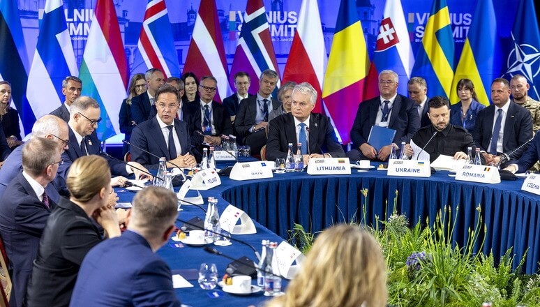 維爾紐斯峰會2日舉行。   圖：取自北約網頁nato.int