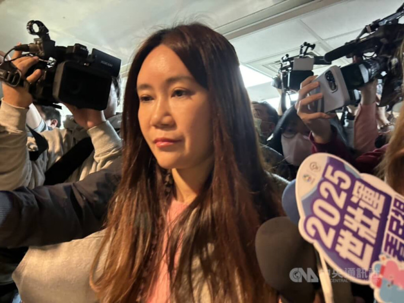 民進黨台北市議員陳怡君。（中央社檔案照片）   