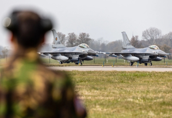 F-16戰機。 圖 : 翻攝自環球戰略解讀