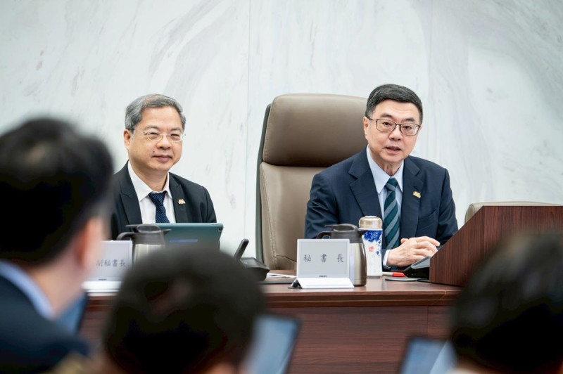 有關「中正路」等路名改名一事，行政院長卓榮泰今（5）天在院會中表示，行政院並沒有全盤推動的任何計畫，也並非當前最重要的施政內容。   圖：行政院提供
