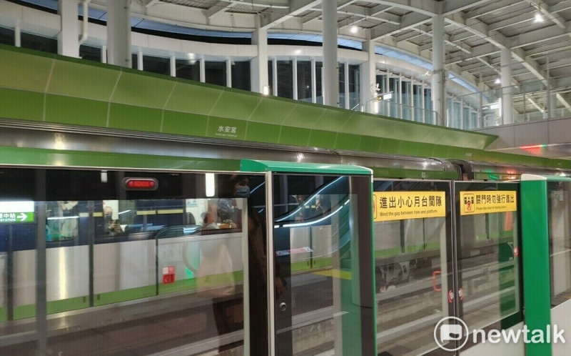 台中捷運文心櫻花站與市政府站間上、下行轉轍器昨（4）晚20時31分發生訊號異常。   圖：新頭殼資料照
