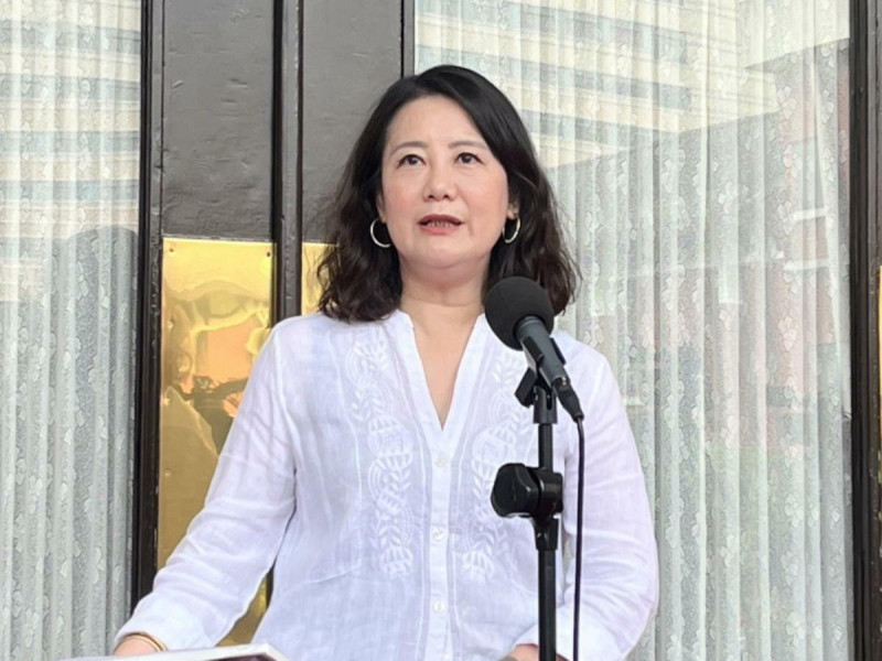 民進黨團幹事長吳思瑤批評，配合藍白毀憲亂政的就是敲下議事槌的韓國瑜，他應當先反求諸己。    圖：金大鈞/攝