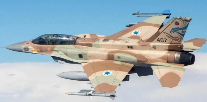以軍F-16I戰機。 圖 : 翻攝自瑤音萬里 以軍F-16I戰機。 圖 : 翻攝自瑤音萬里