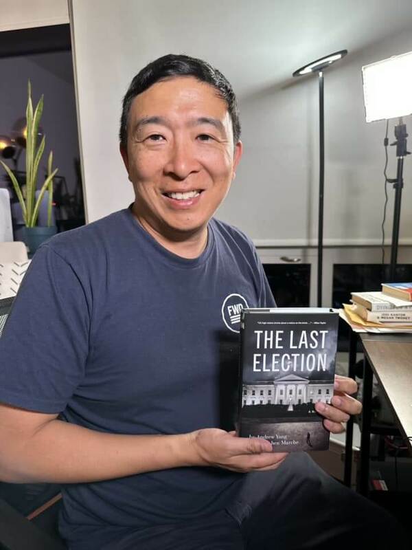 台裔美籍企業家楊安澤。（圖取自facebook.com/andrewyang2021）   