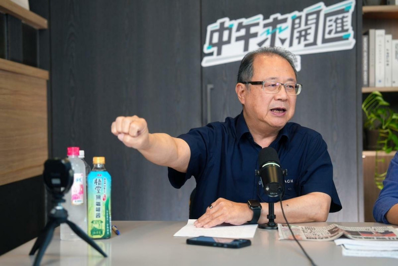 淡江大學國際事務與戰略研究所副教授黃介正9日接受CNEWS匯流新聞網「中午來開匯」主持人黃光芹訪問。   圖：CNEWS匯流新聞網提供