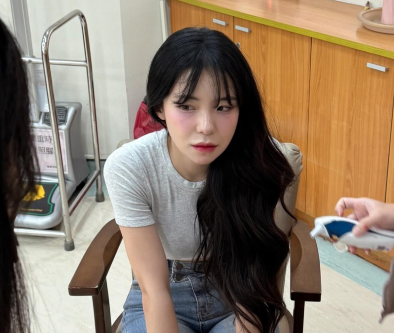 李多慧近期得了感冒，她提到自己一整天都昏昏沉沉的，儘管如此她仍抱病上工，讓大批球迷相當心疼。   圖：翻攝自李多慧Threads