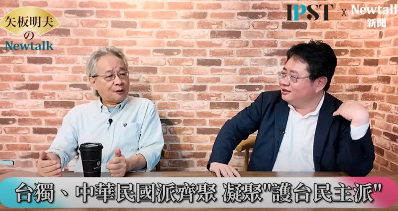 馮光遠在網路節目《矢板明夫Newtalk》中,訴說了自己對這次音樂會以及大罷免的感想。 圖:截自《矢板明夫 Newtalk》YT