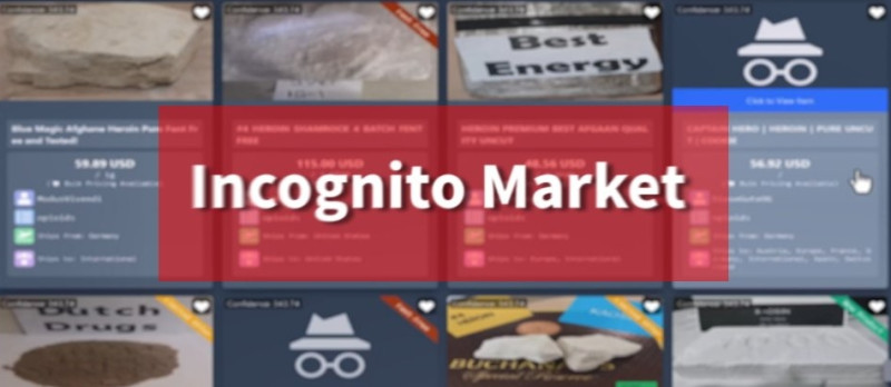重大暗網毒品市場隱身市場（Incognito Market）被破獲。   圖 : 翻攝自美國司法部