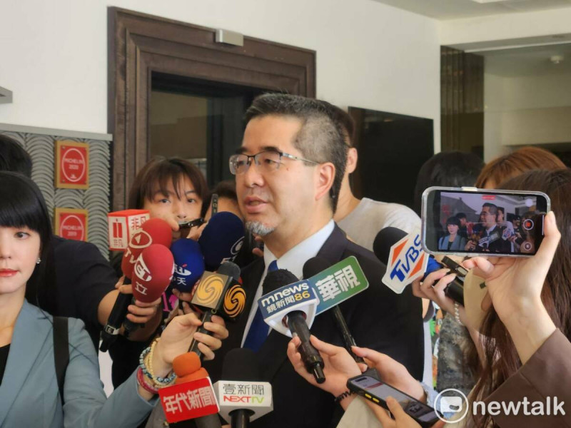 馬英九基金會執行長蕭旭岑。   圖：黃建豪/攝
