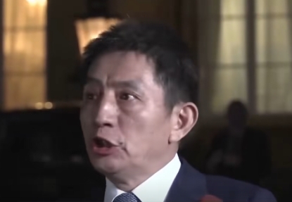 中國商務部國際貿易談判代表兼副部長李成鋼。 圖 : 影片截圖