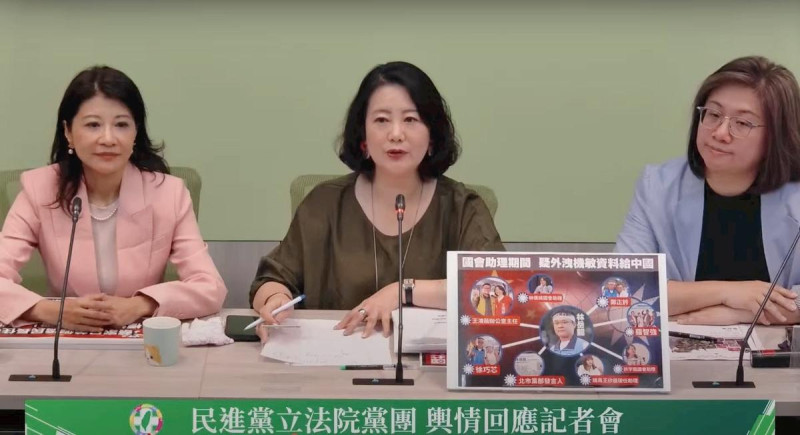 民眾黨黃國昌推立委赴中向韓國瑜報備，民進黨團批：想學習近平一人說了算？   圖：翻攝自民進黨團YT