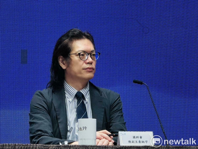 國科會副主委陳炳宇今（12）日列席行政院會後記者會。   圖：謝莉慧/攝